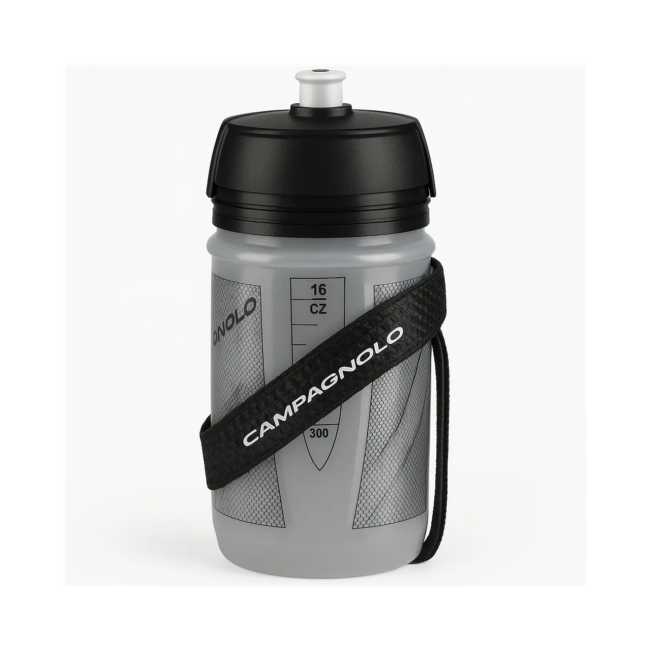 Campy Porta Botella de Carbono Negra